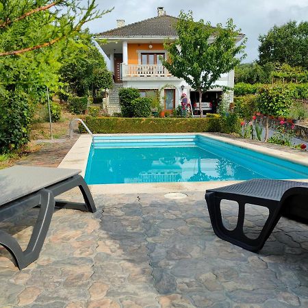 Villa Con Piscina En Panton Ribeira Sacra Galicia Ideal Para Familias Extérieur photo