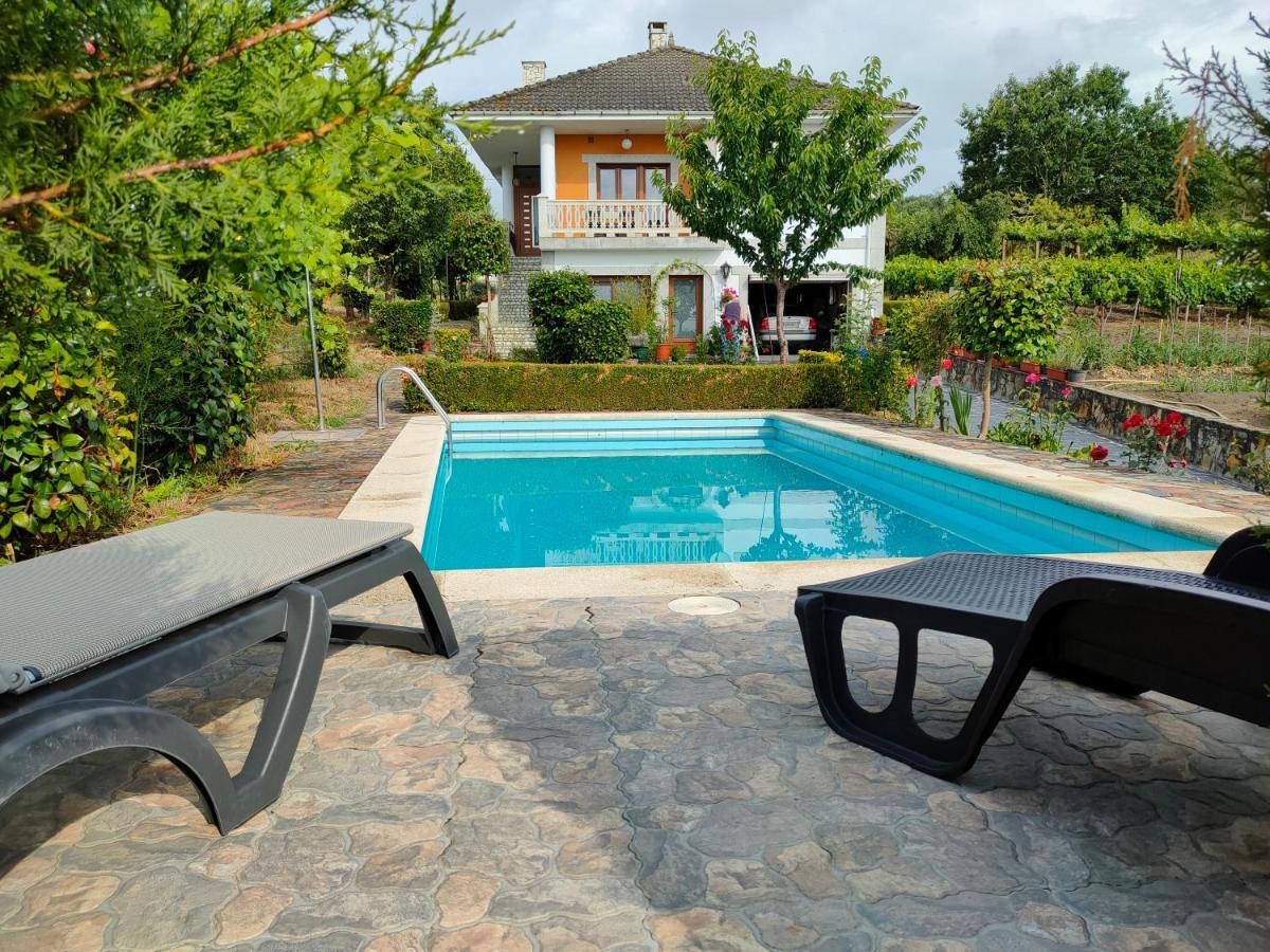 Villa Con Piscina En Panton Ribeira Sacra Galicia Ideal Para Familias Extérieur photo